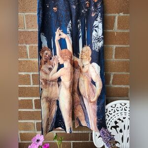 Artistic Print Pants